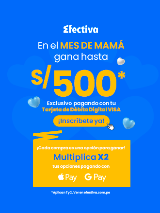 ¡Gana hasta S/.500 pagando con tu Tarjeta de Débito Digital!