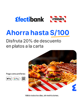 Pregunta por el 20% de descuento en platos a la carta en Friday’s